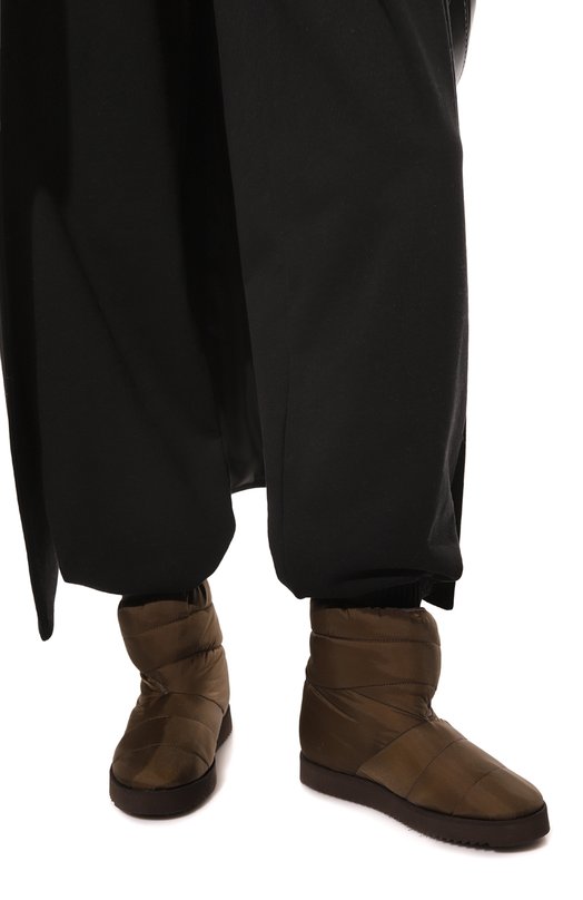 Текстильные полусапоги Gia 18 GIABORGHINI Хаки, фото 3