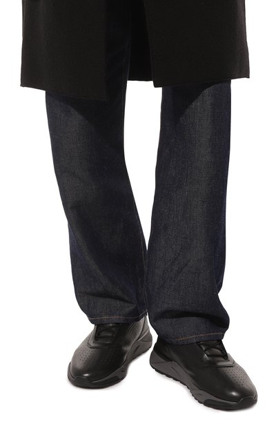 Кожаные кроссовки innova SANTONI, арт. MBIM21783ANEPSU6, фото 3