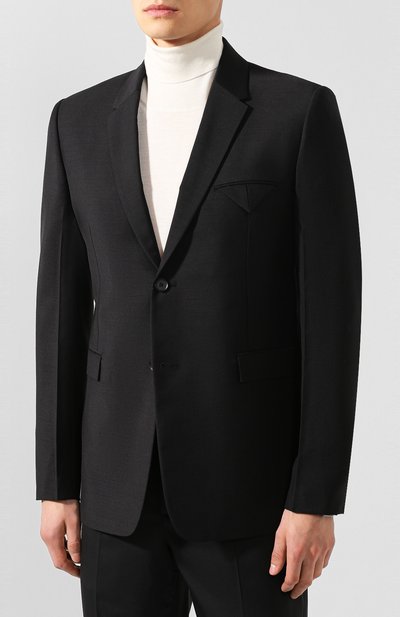 Шерстяной пиджак BOTTEGA VENETA, арт. 576811/V0KI1, фото 3