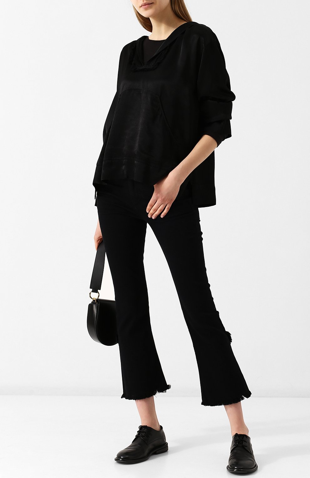 Топ с длинным рукавом и капюшоном RAQUEL ALLEGRA, арт. Z82-6835, фото 2