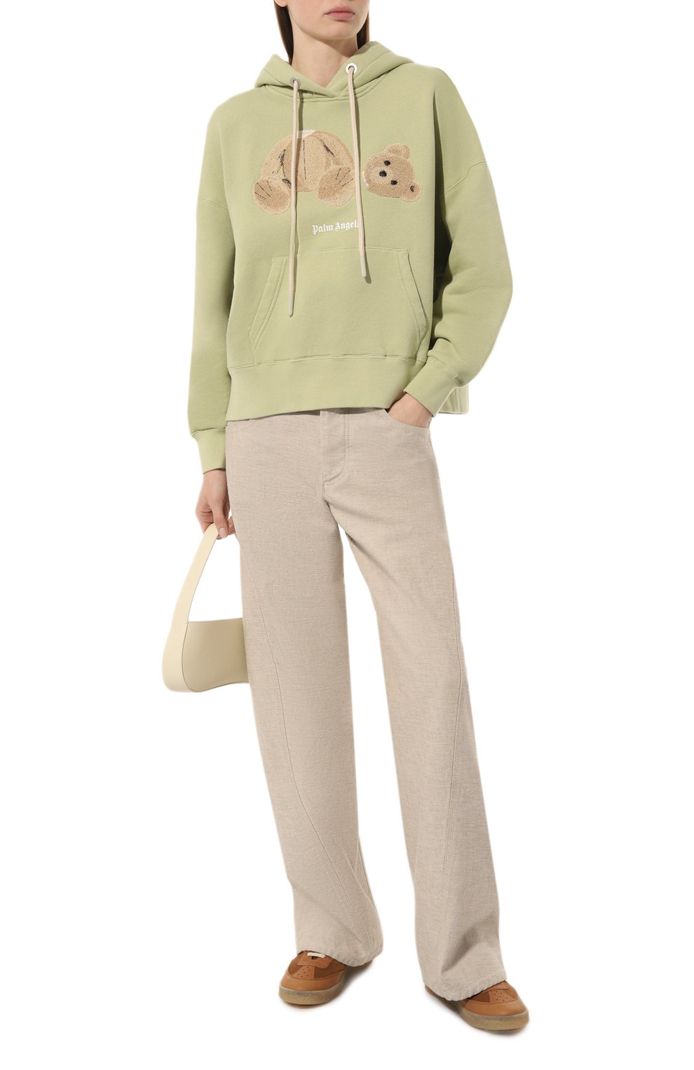 Хлопковое худи PALM ANGELS, арт. PWBB023F22FLE0035160, фото 2