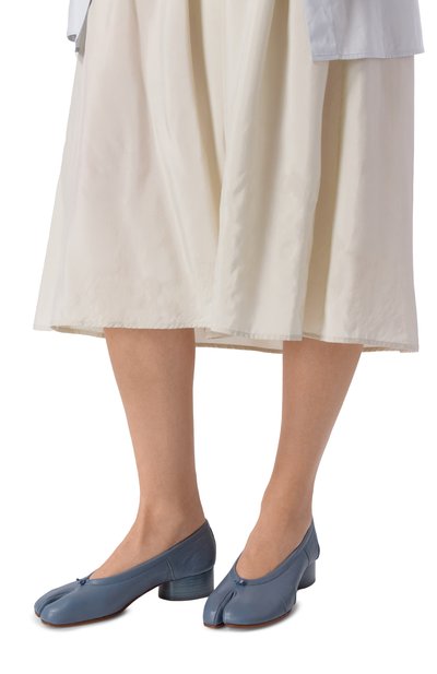 Кожаные туфли tabi MAISON MARGIELA, арт. S58WZ0128/P3753, фото 2