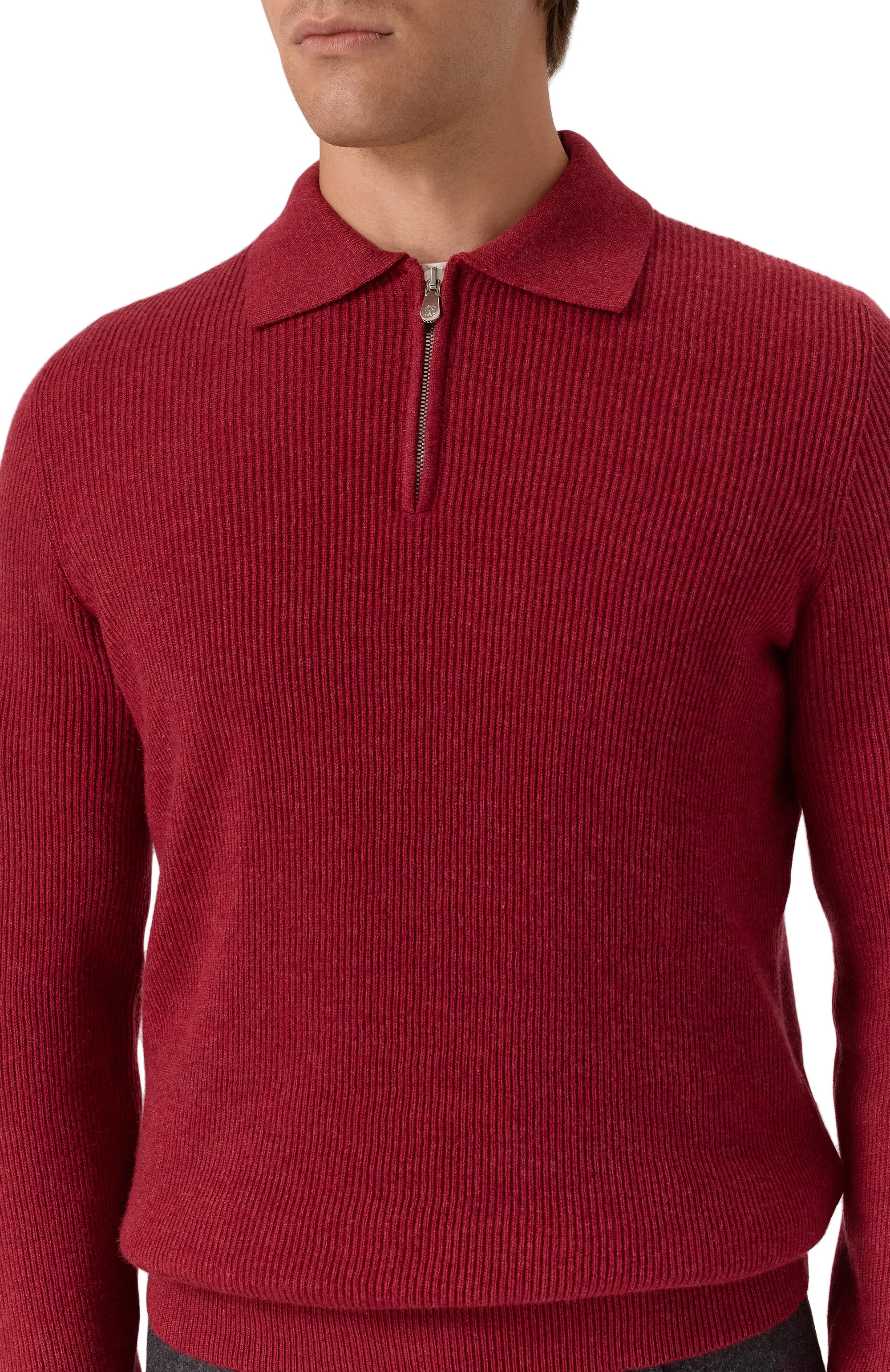 Кашемировое поло BRUNELLO CUCINELLI, арт. M2229525, фото 5