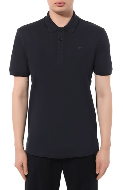 Хлопковое поло HUGO, арт. 50467344, фото 3