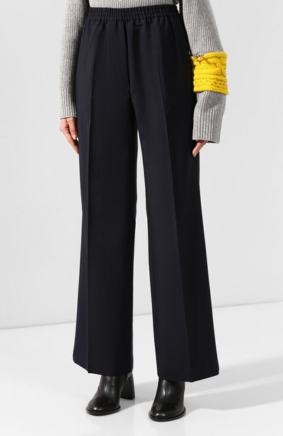 Брюки ACNE STUDIOS синего цвета по цене 22950 руб., арт. AK0138, фото 3 Брюки ACNE STUDIOS, арт. AK0138, фото 3