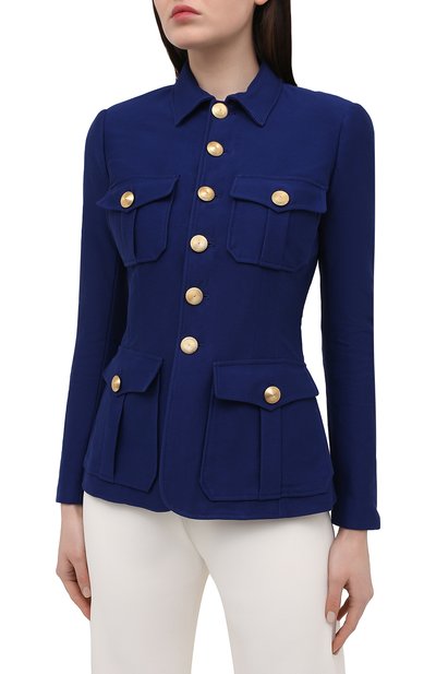 Хлопковый жакет POLO RALPH LAUREN, арт. 211827938, фото 3