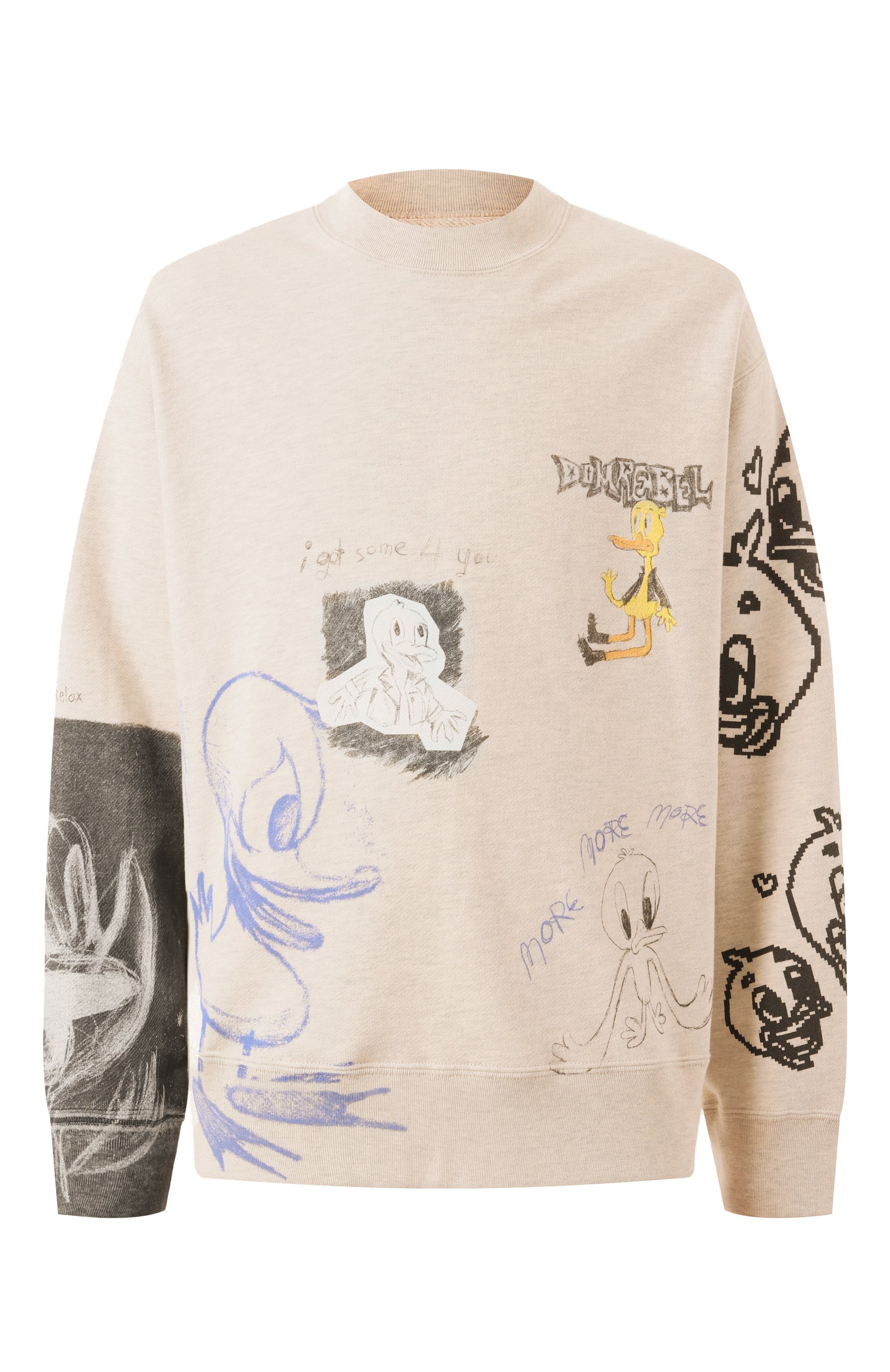 Хлопковый свитшот DOMREBEL, арт. BEAKER/SWEATSHIRT, фото 1