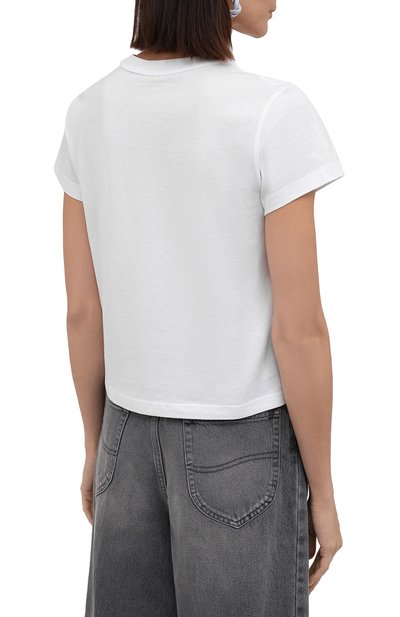 Хлопковая футболка ALEXANDERWANG.T, арт. 4CC3211282, фото 4