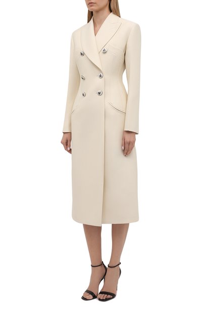 Пальто из шерсти и шелка LANVIN, арт. RW-C00001-4184-E21, фото 3
