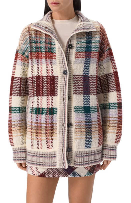 Шерстяной кардиган Missoni DS25WM1C/BC005L Разноцветный  DS25WM1C/BC005L Фото 3