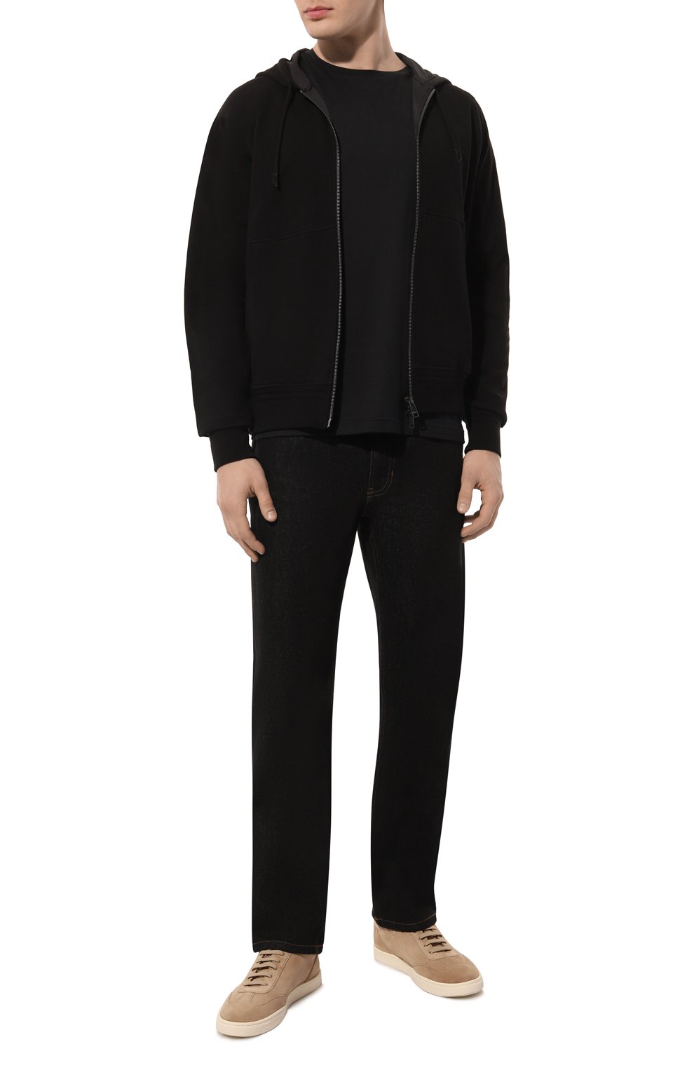 Хлопковая толстовка ZEGNA, арт. UD553A7/D859, фото 2