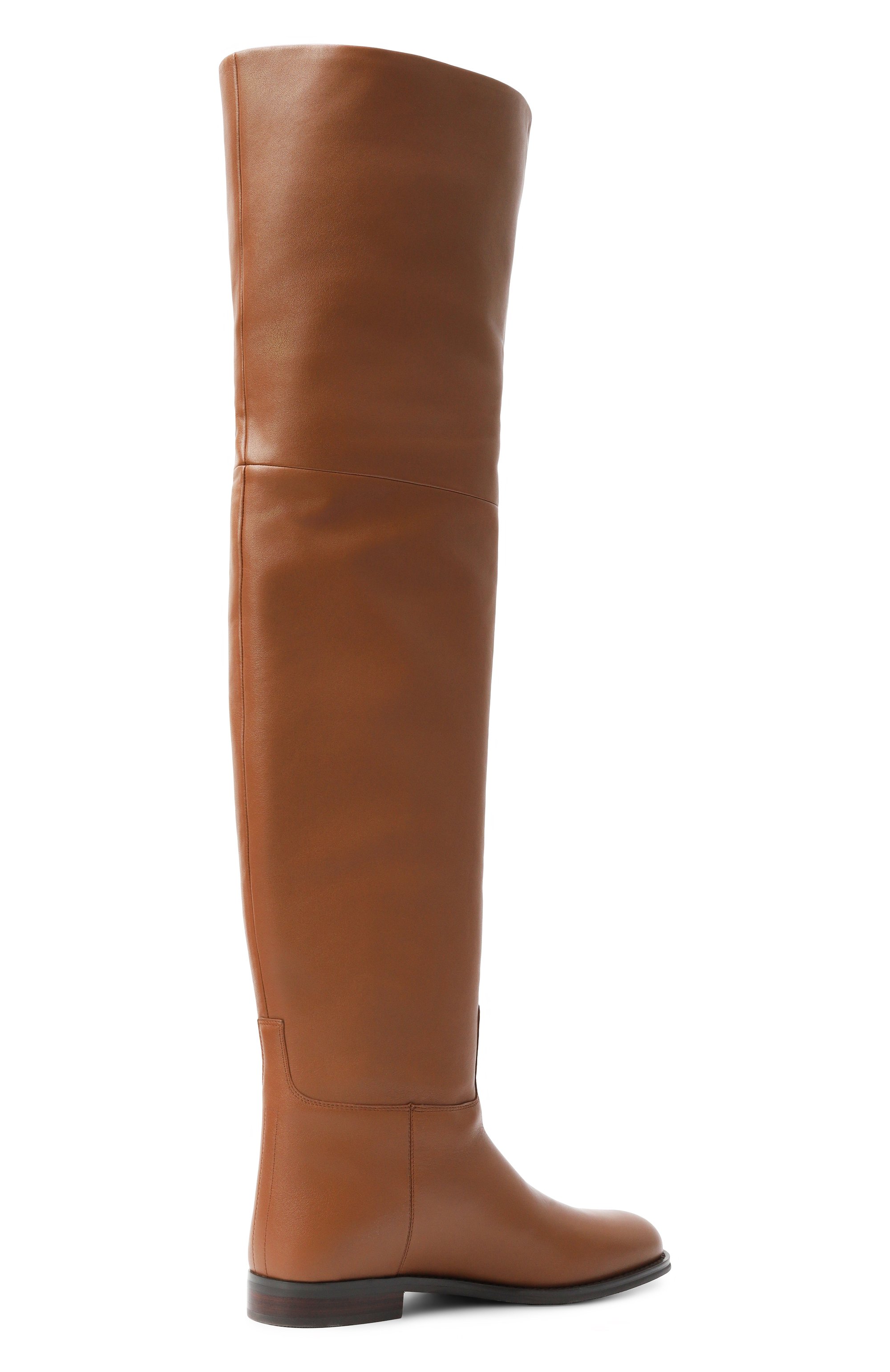 Кожаные ботфорты 12 STOREEZ, арт. 133789, фото 5