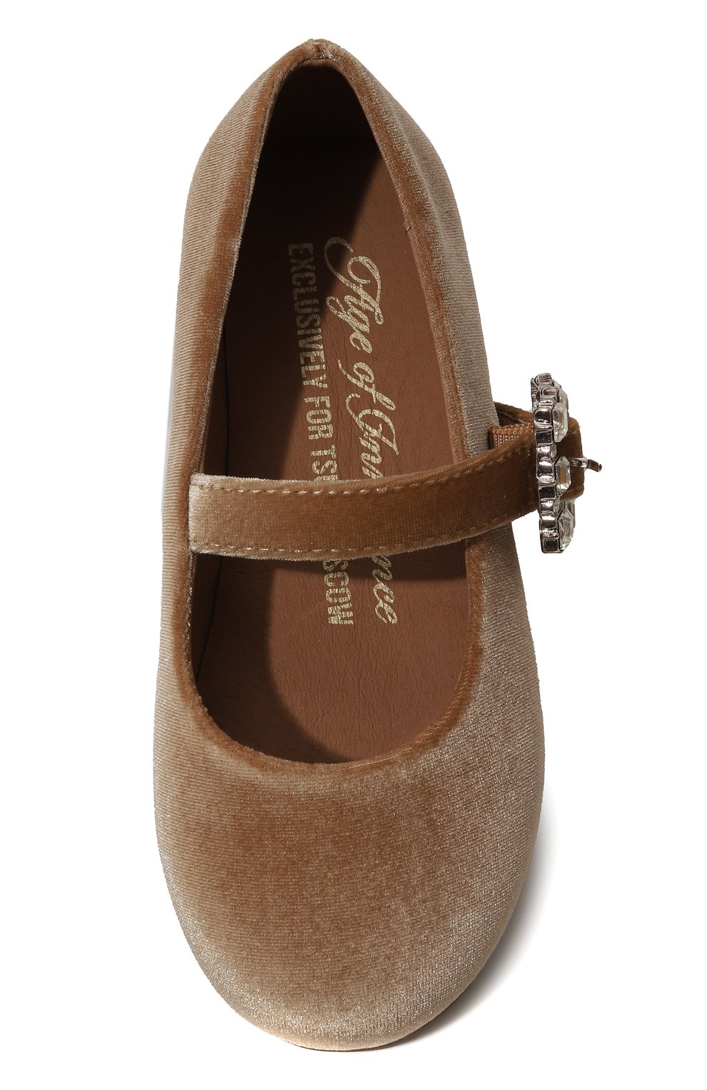 Бархатные балетки amanda AGE OF INNOCENCE, арт. 000457/AMANDA/28, фото 4