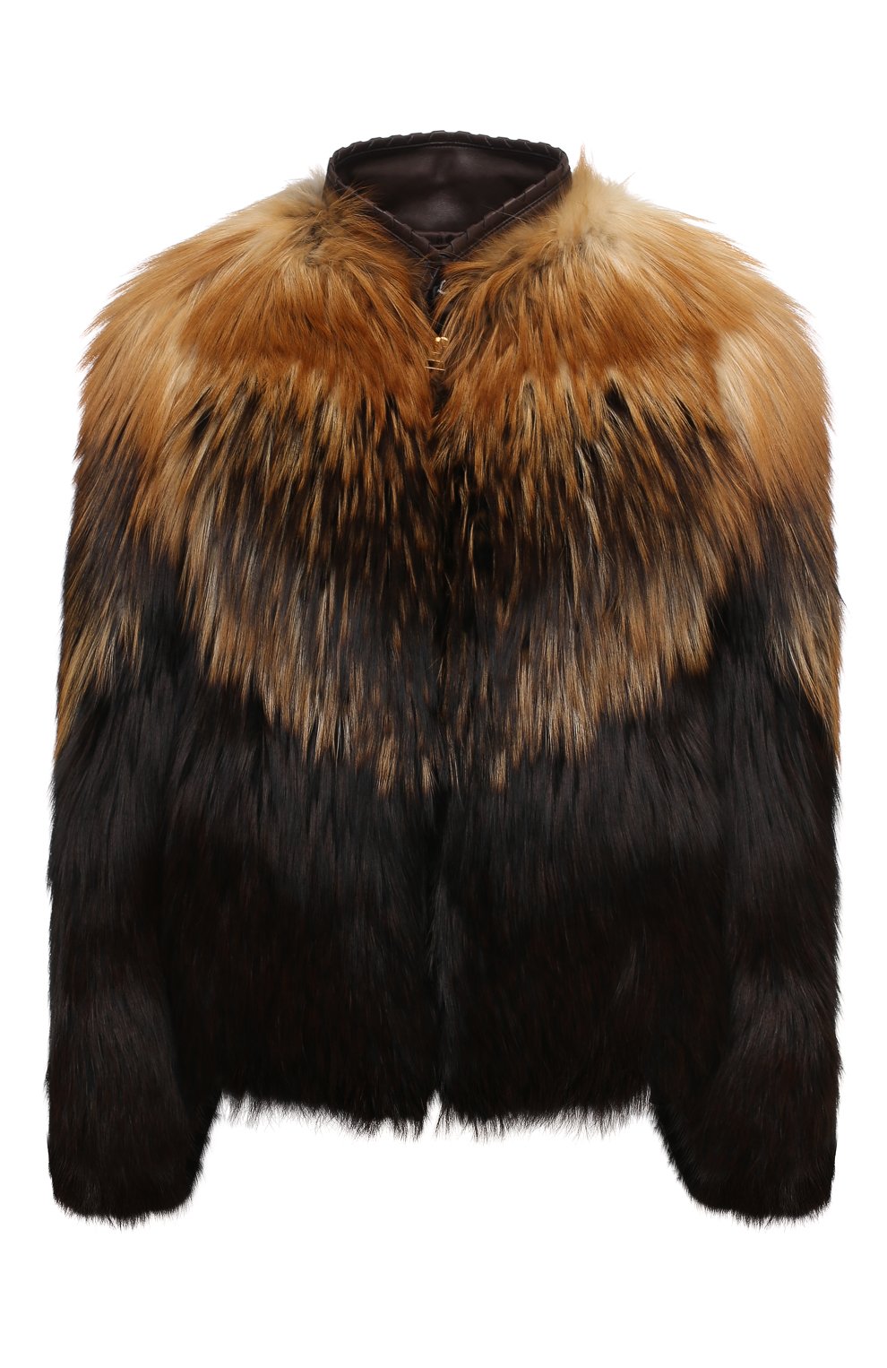 Шуба из лисы TOM FORD коричневого цвета по цене 2460000 руб., арт. CPF33A/T80382, фото 1 Шуба из лисы TOM FORD, арт. CPF33A/T80382, фото 1