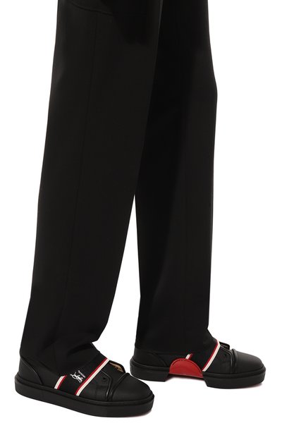 Кеды из экокожи CHRISTIAN LOUBOUTIN, арт. 1230193, фото 3