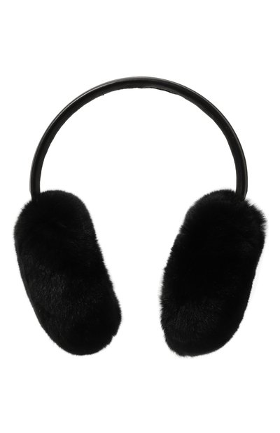 Меховые наушники из кролика YVES SALOMON, арт. 23WAA110XXREXX, фото 3
