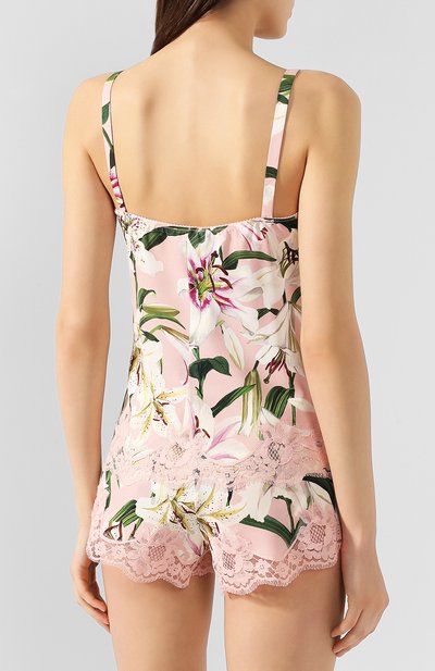 Шелковый топ DOLCE & GABBANA, арт. 07A00T/FSAYV, фото 4