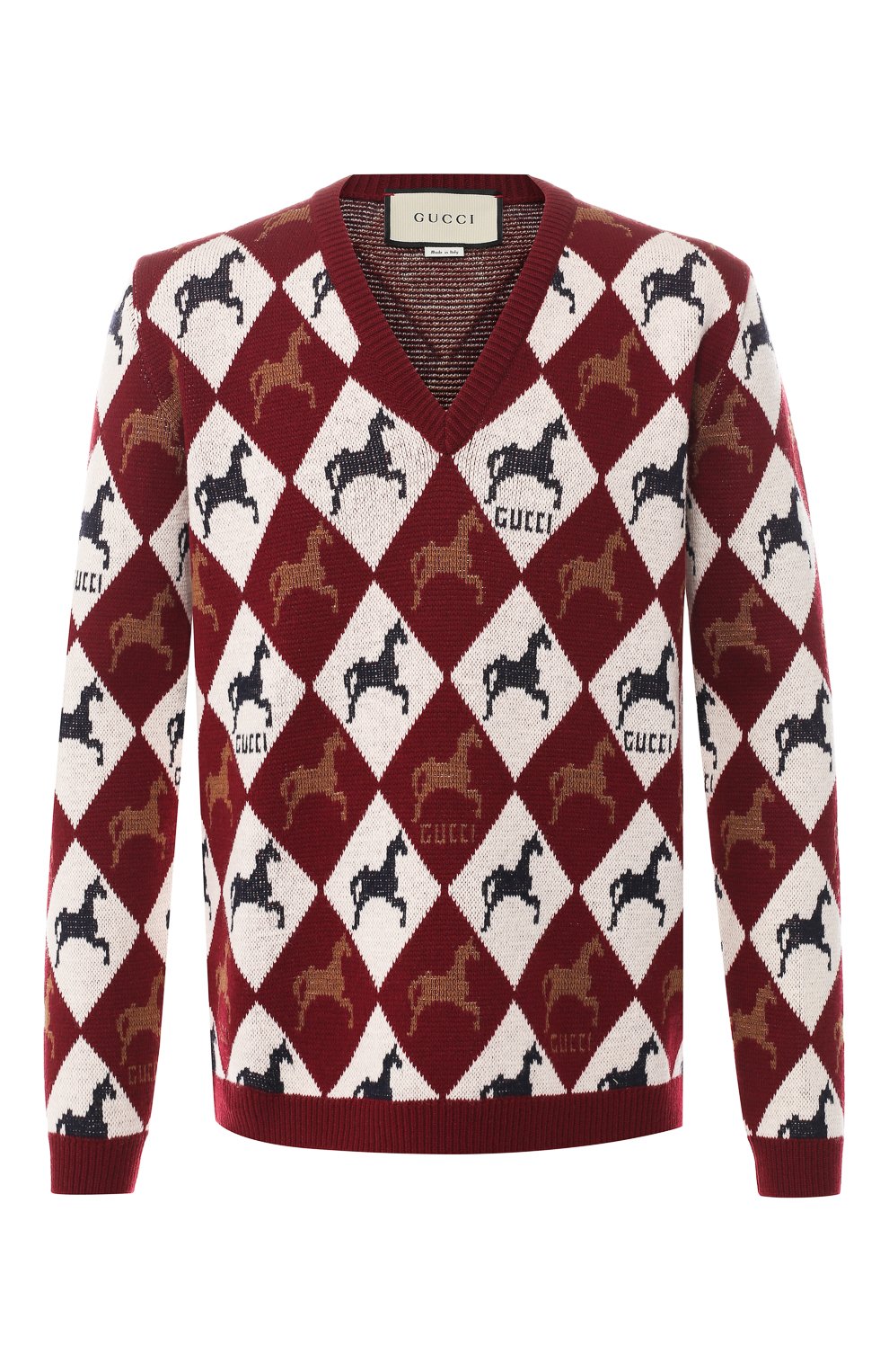 Шерстяной пуловер GUCCI, арт. 545755/XKAD4, фото 1