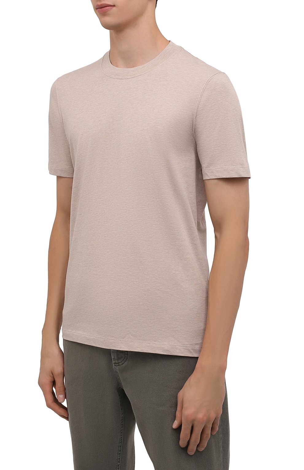 Хлопковая футболка BRUNELLO CUCINELLI, арт. M0T611308, фото 3