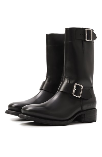 Мужские кожаные сапоги fonzie DSQUARED2, арт. ABM0085 01500001