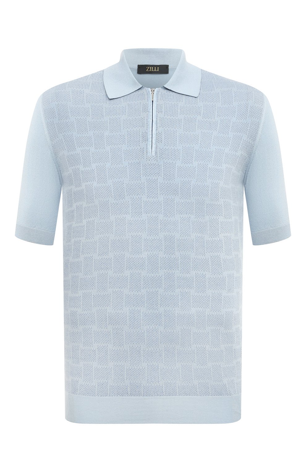 Поло из шелка и хлопка ZILLI, арт. KZP002M0153VINT00, фото 1