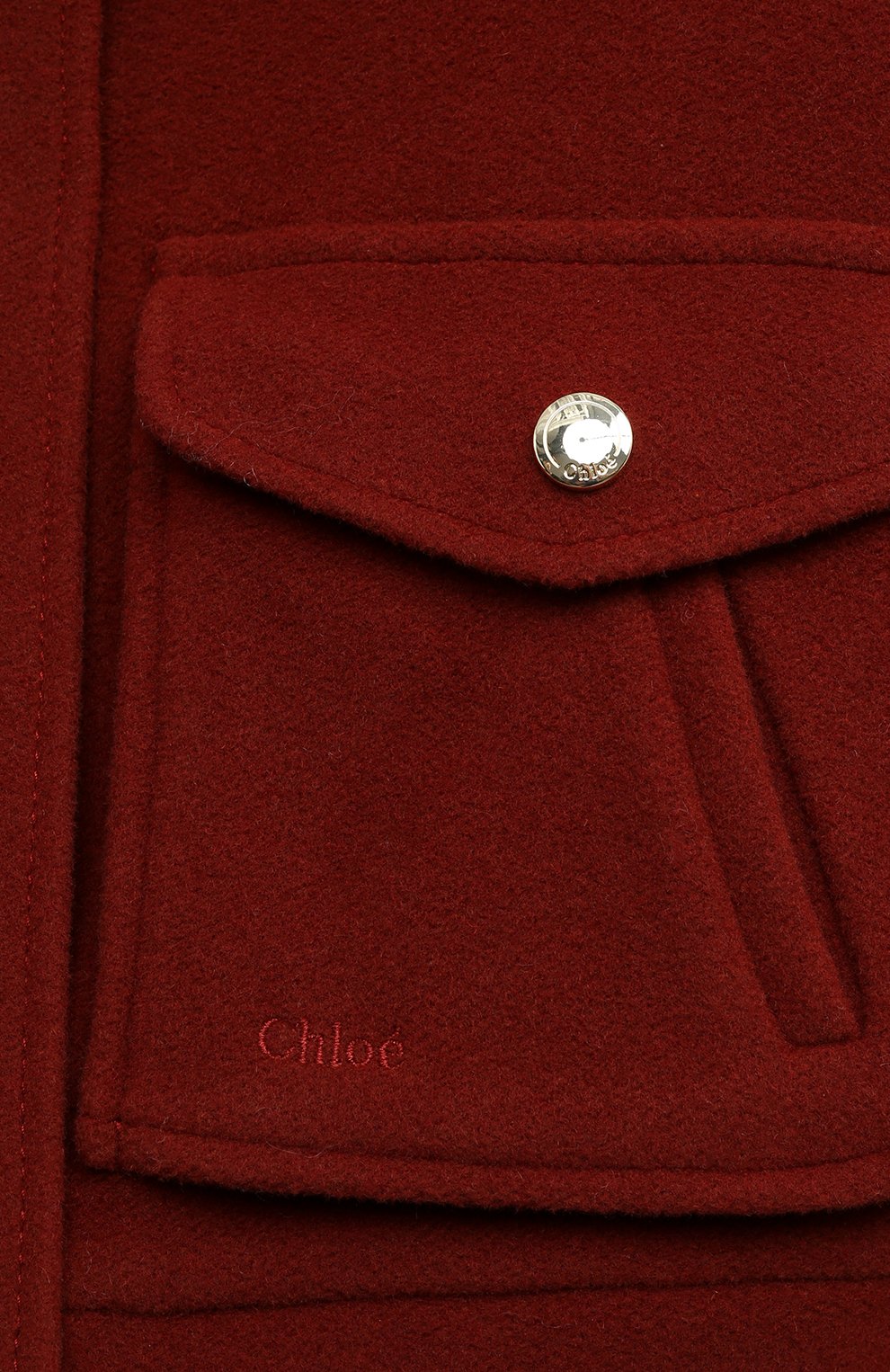 Шерстяной бомбер CHLOÉ, арт. C16436/6A-12A, фото 3