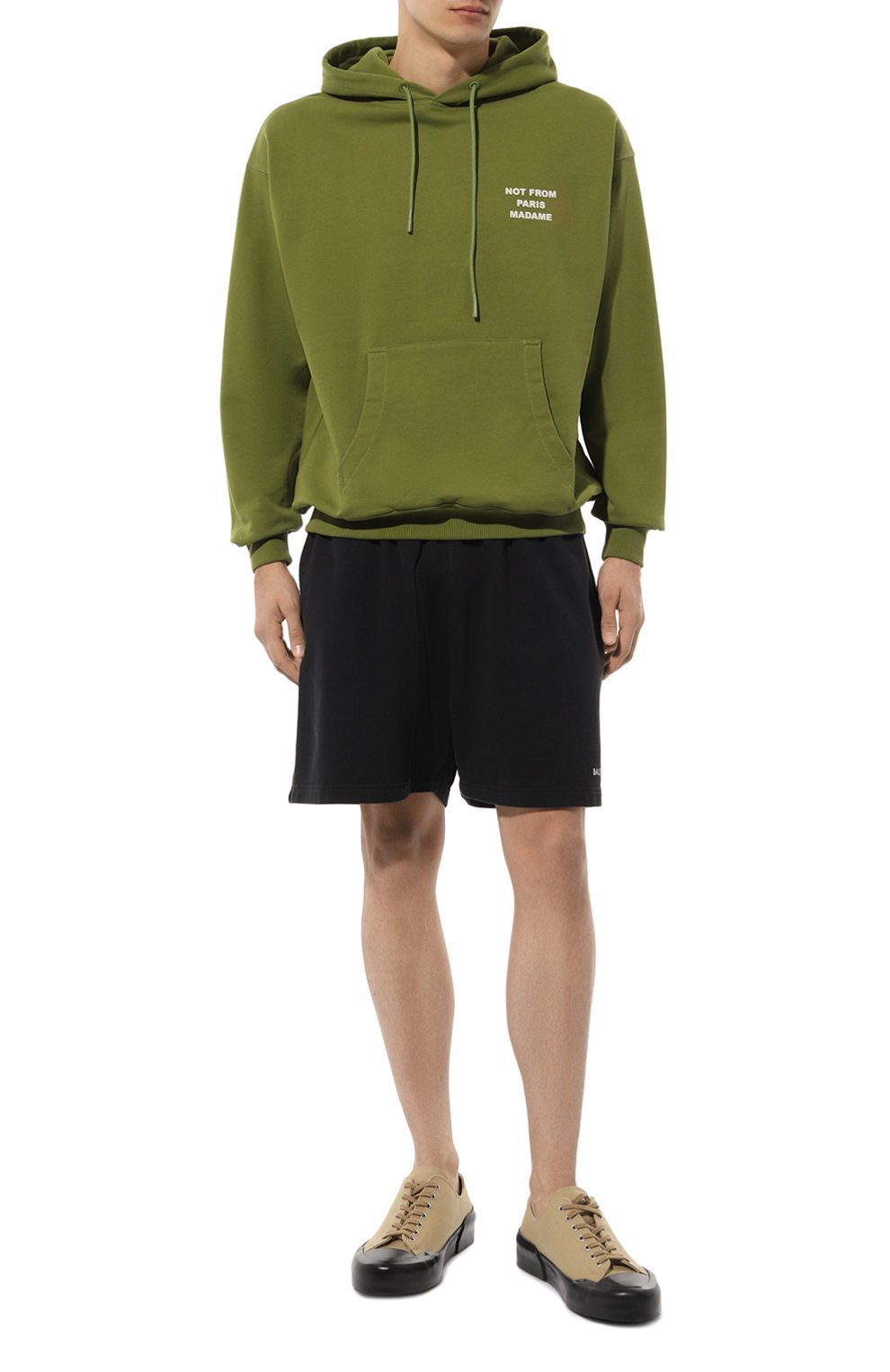 Хлопковые шорты BALENCIAGA, арт. 676137/T0V06, фото 2