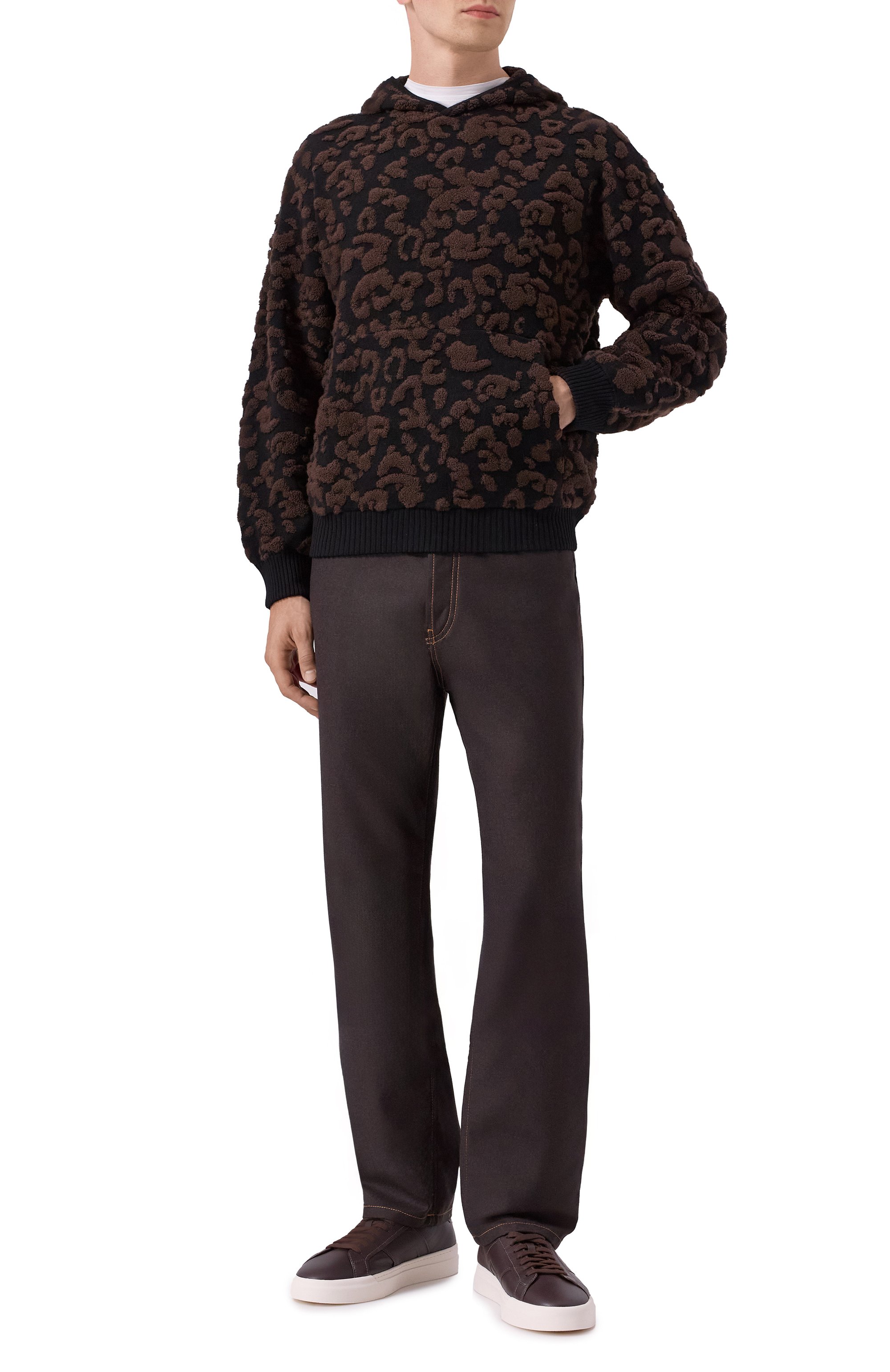 Шерстяные брюки EMPORIO ARMANI, арт. EM003490/AF19257, фото 2