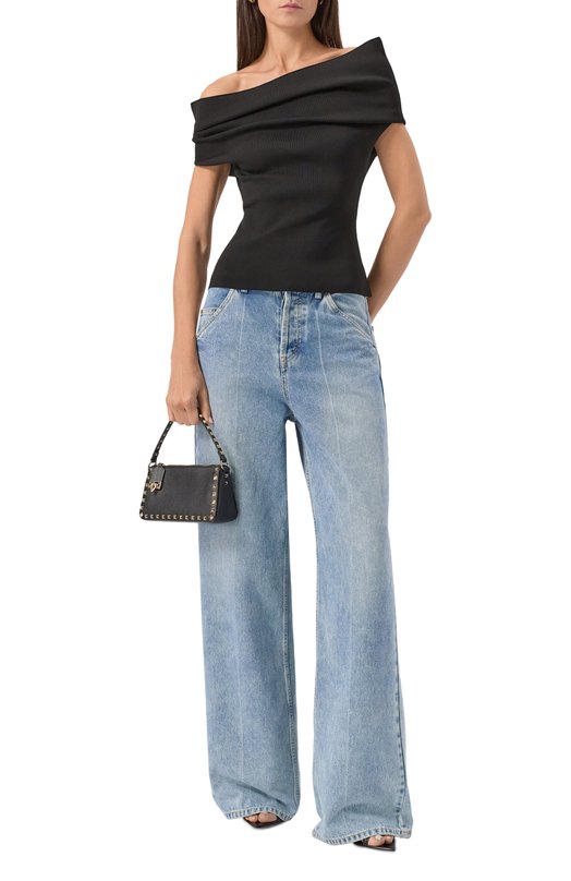 Сумка Rockstud small Valentino 7W2B0J47/VSF Чёрный  7W2B0J47/VSF Фото 7