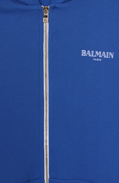 Хлопковая толстовка BALMAIN, арт. BW4P50, фото 3