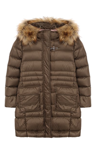 Пальто на молнии с капюшоном FAY JUNIOR, арт. NBQ33378020, фото 1