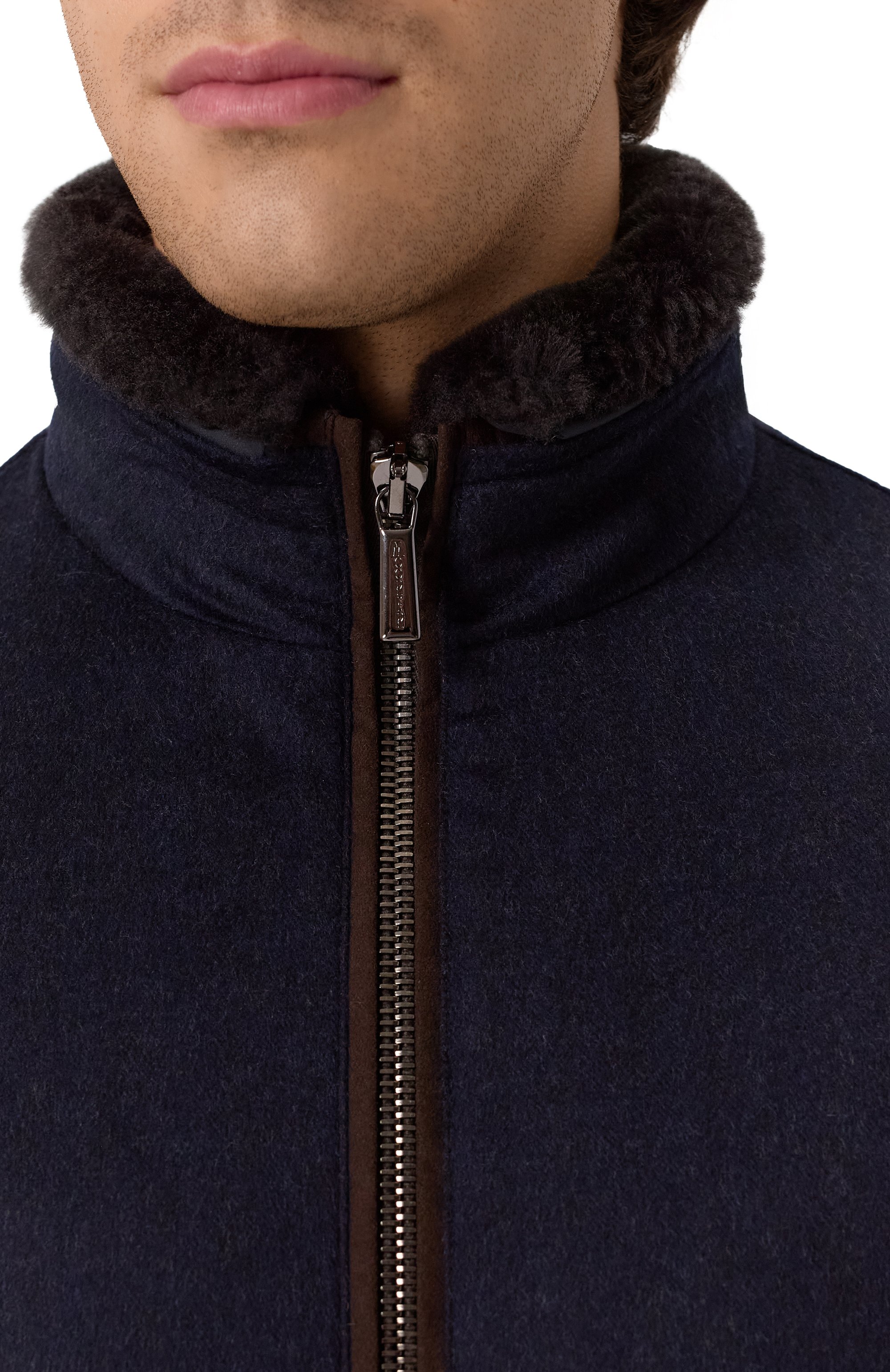 Бомбер bellati-ls9 с отделкой из овчины MOORER, арт. BELLATI/LS9, фото 5