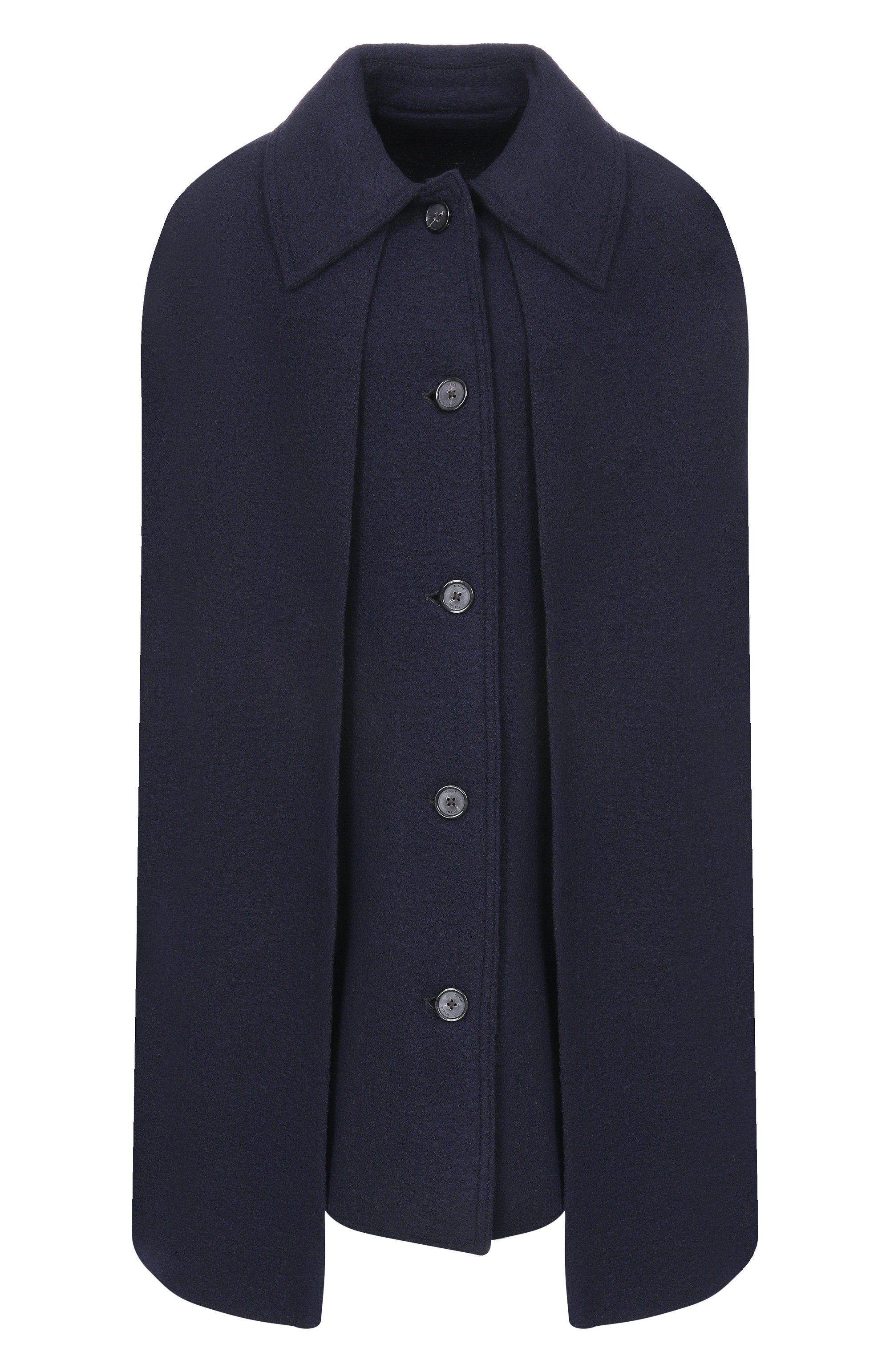 Шерстян ой кейп TOTEME, арт. 261-WR00265-FB0549, фото 1