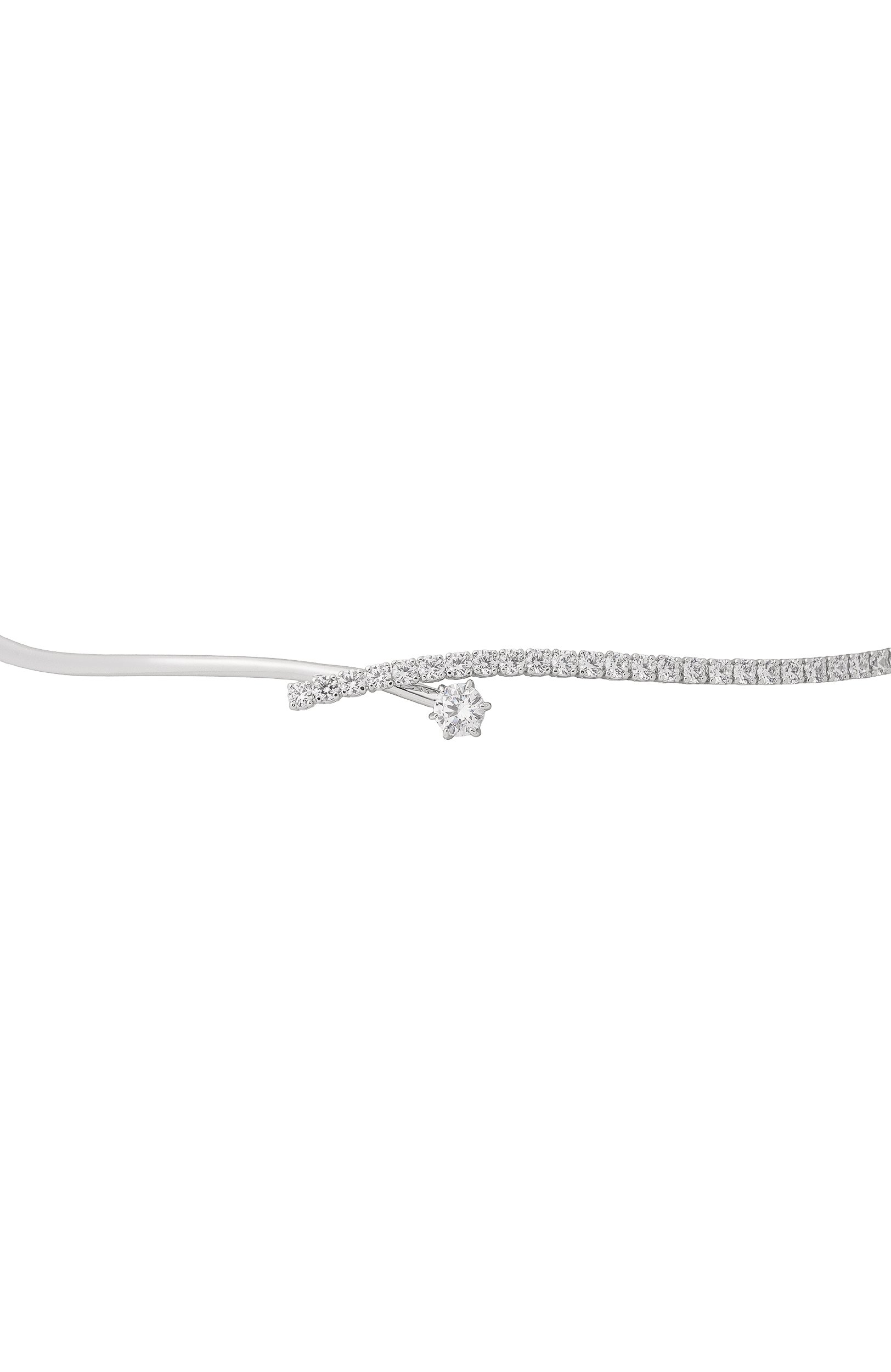 Колье matrix SWAROVSKI серебряного цвета по цене 33900 руб., арт. 5754020, фото 3 Колье matrix SWAROVSKI, арт. 5754020, фото 3
