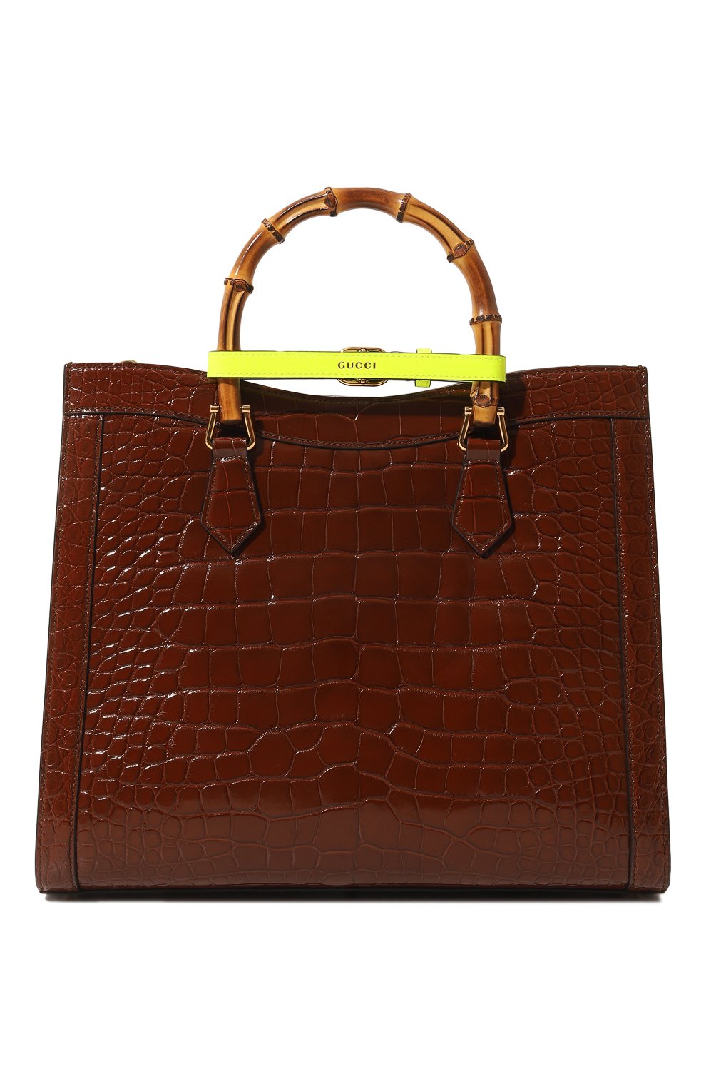Сумка-тоут diana medium из кожи аллигатора GUCCI, арт. 655658 EZINT, фото 1