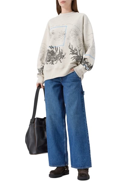 Хлопковый свитшот DOMREBEL, арт. H0PS SWEATSHIRT, фото 2