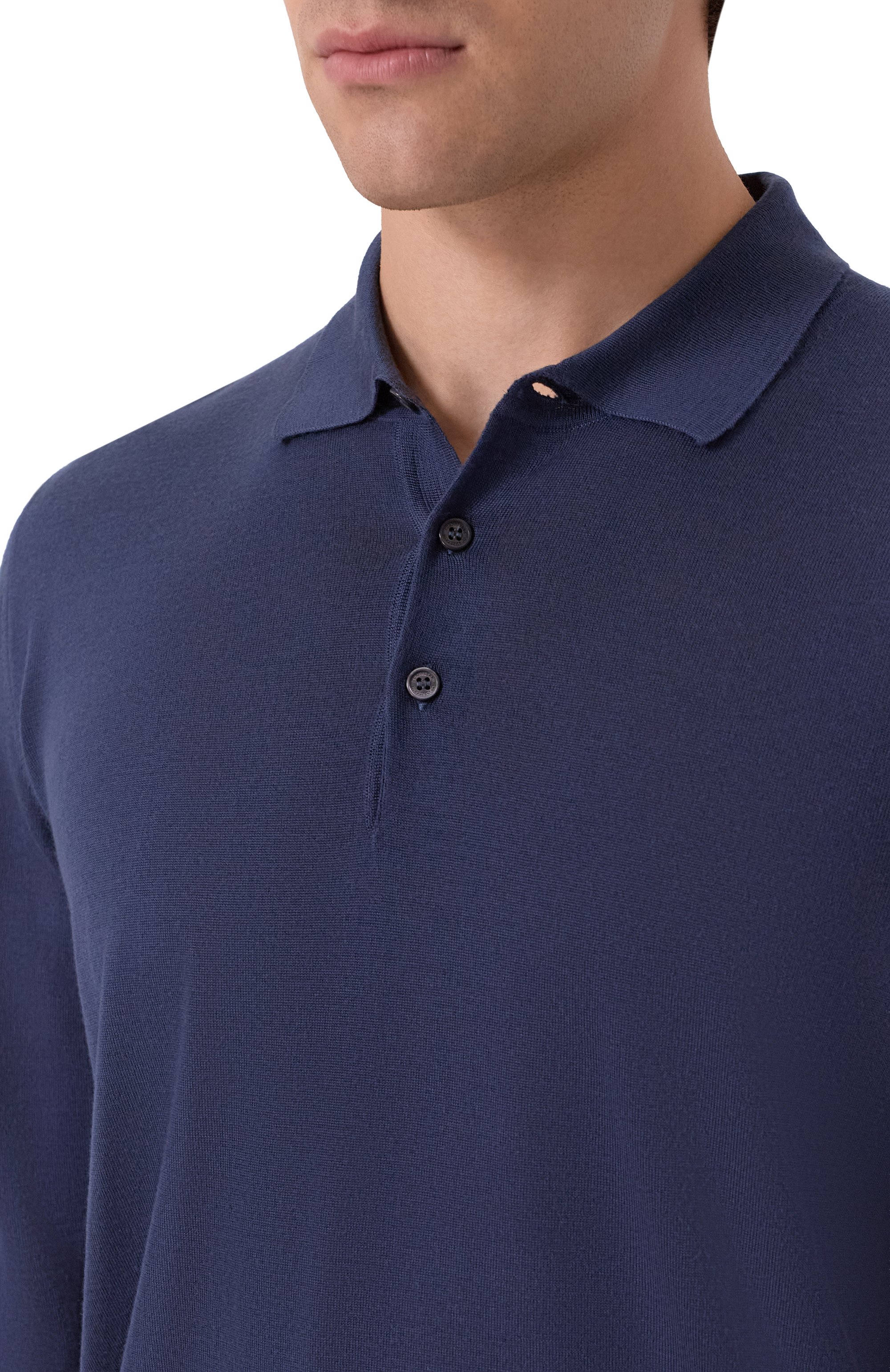 Шерстяное поло CORNELIANI, арт. 26M529-2625126, фото 5