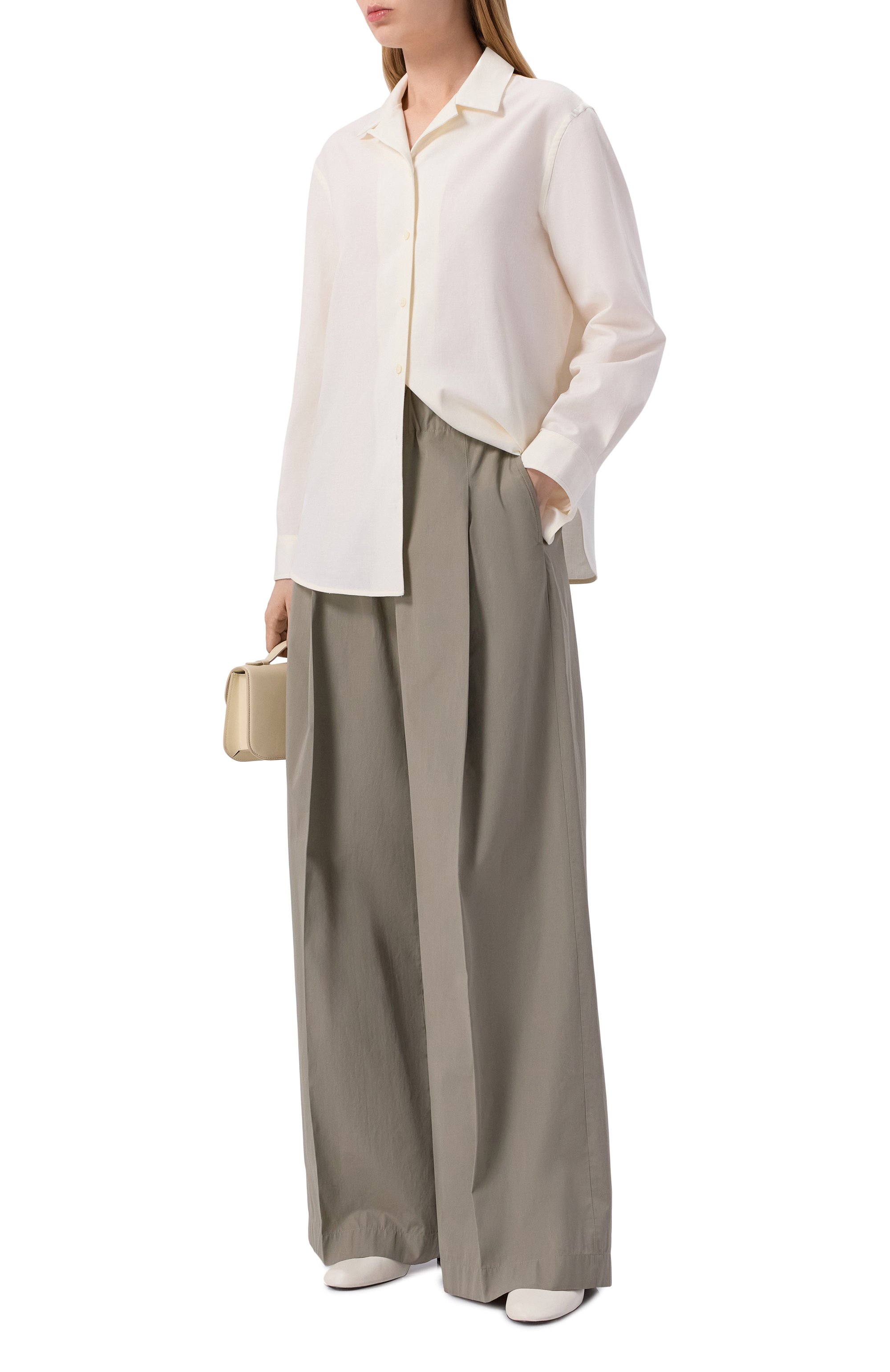 Рубашка из хлопка и шерсти 12 STOREEZ, арт. 135305, фото 2