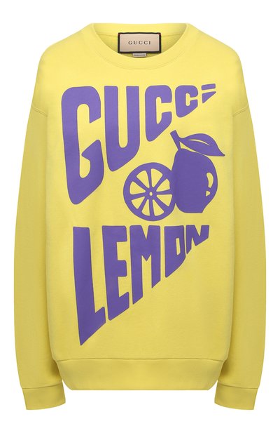 Женский хлопковый свитшот GUCCI, арт. 617964/XJDZC