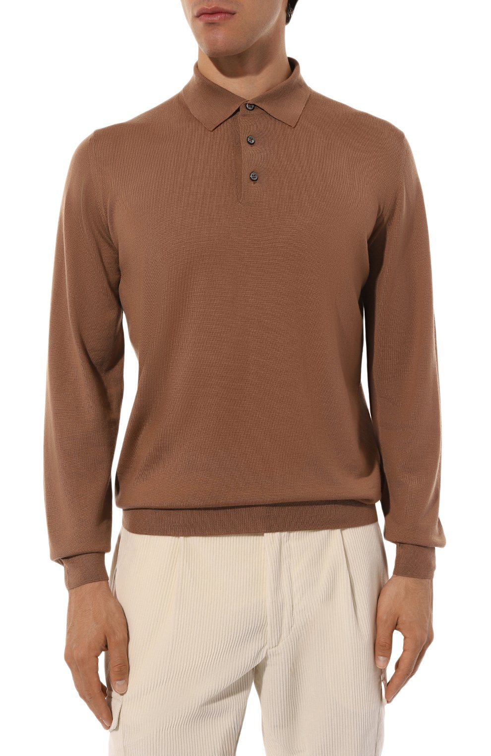 Шерстяное поло FEDELI, арт. 7UI07129, фото 3