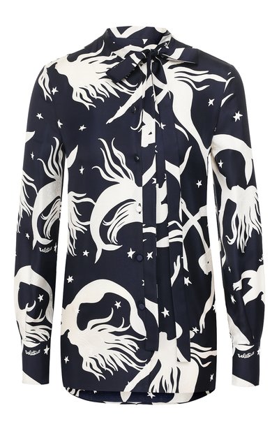 Женская шелковая блузка VALENTINO, арт. TB3AB16U56L
