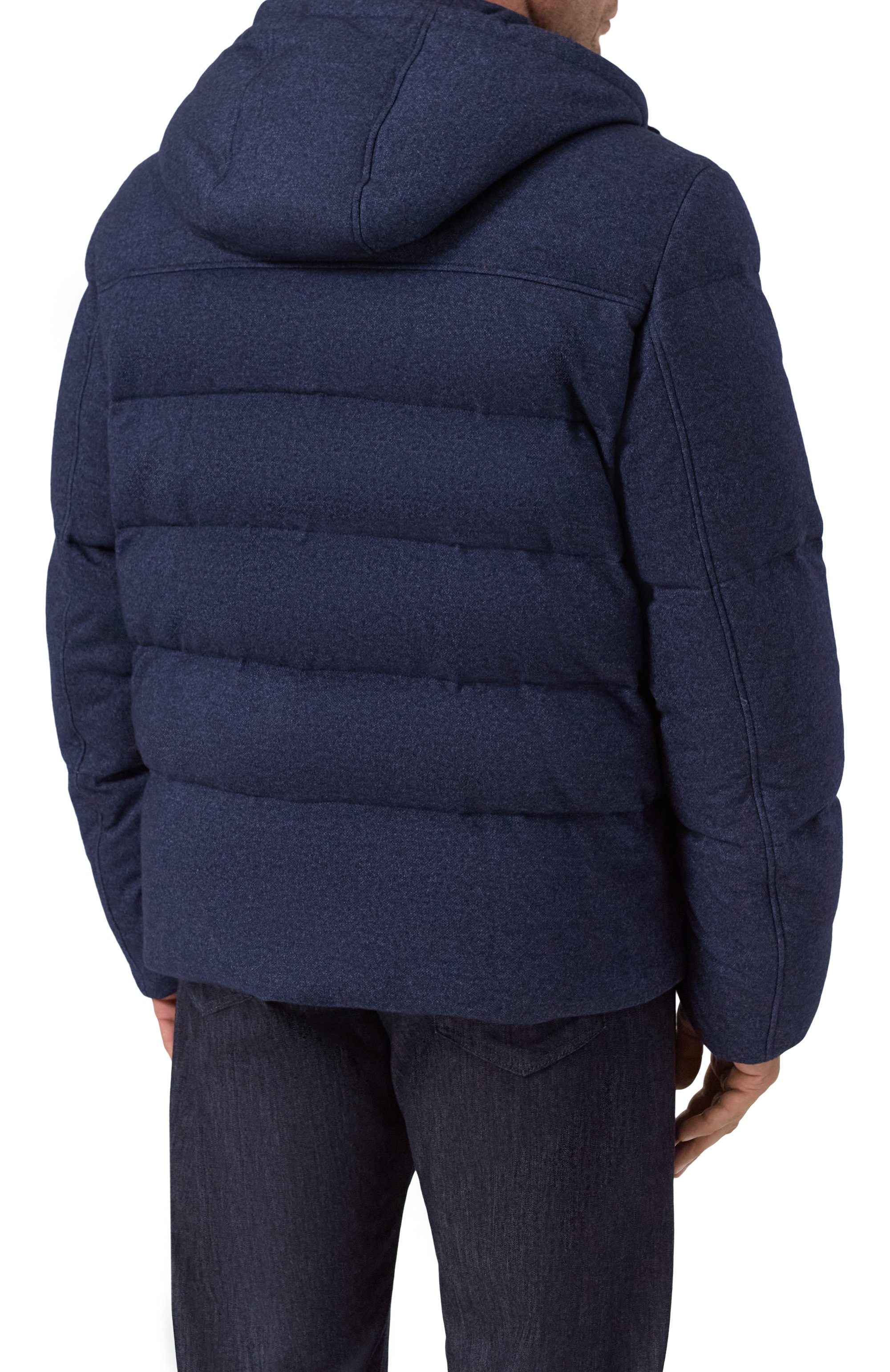 Пуховик из шелка и кашемира STEFANO RICCI, арт. MDJ5300100/4646/60, фото 4