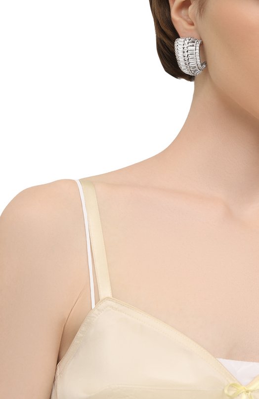 Серьги Hyperbola Swarovski 5598344 Серебряный  5598344 Фото 2