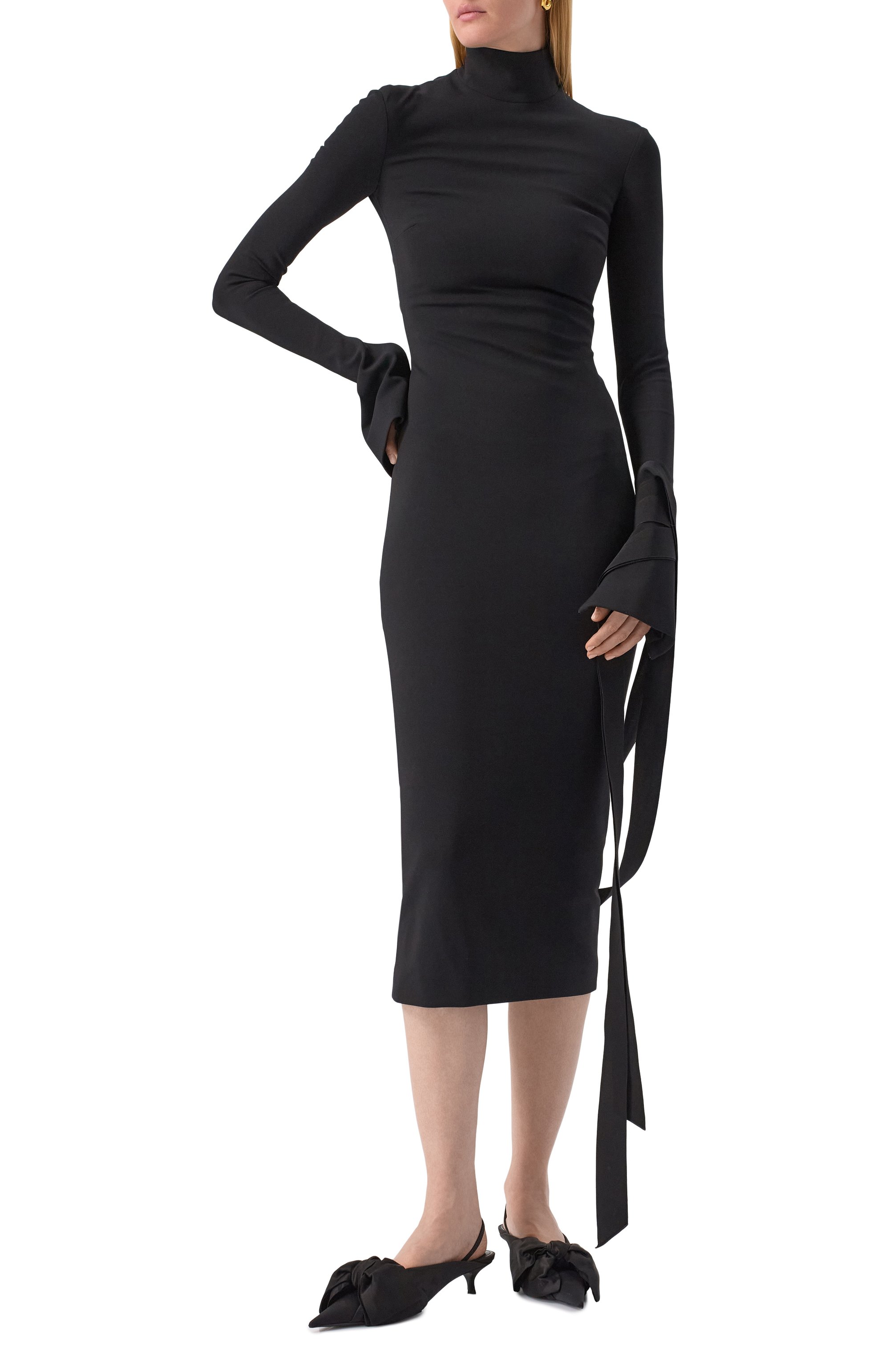 Текстильные туфли knife lavalière 40 BALENCIAGA, арт. 817731/W11I0, фото 2