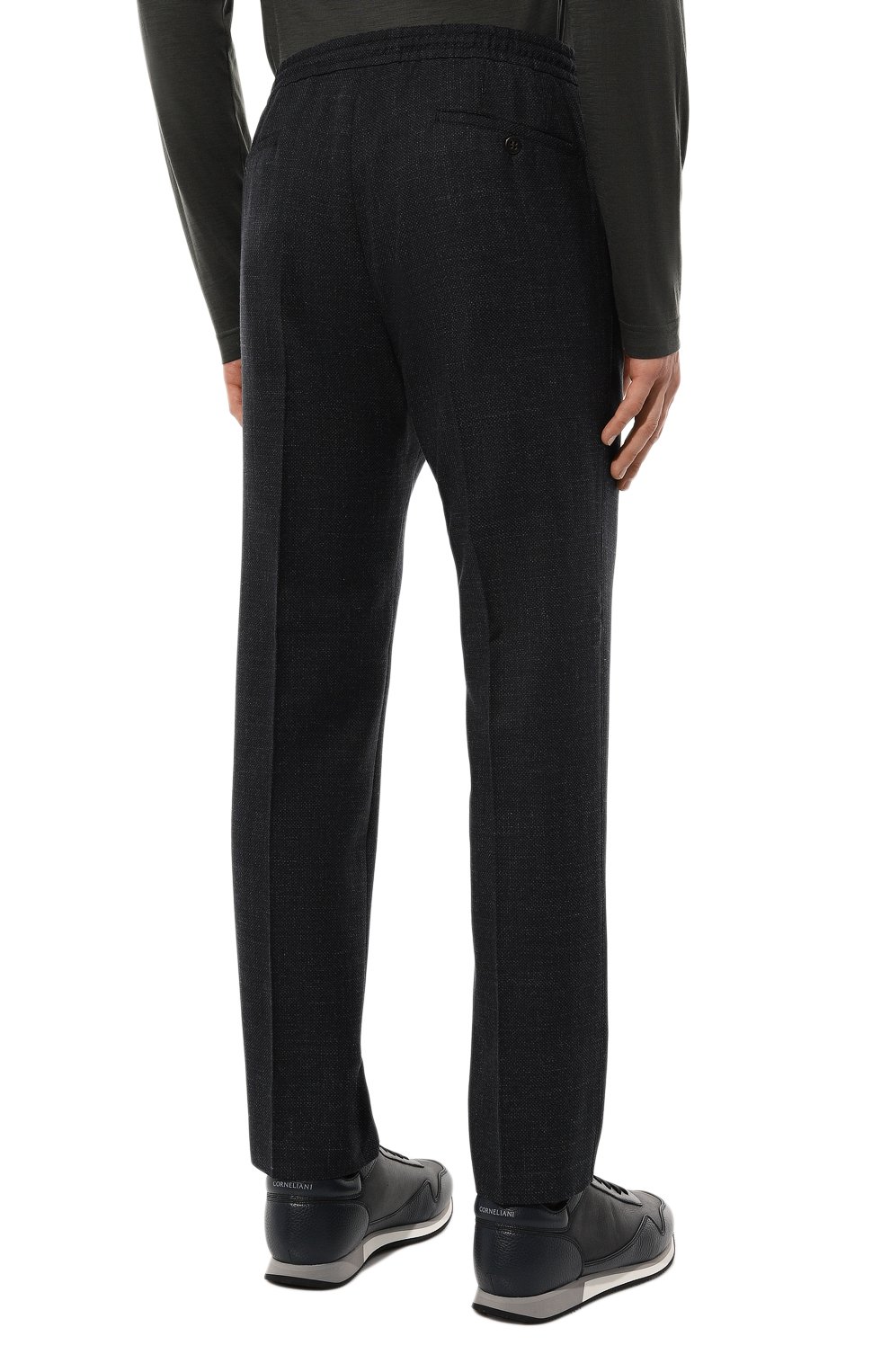 Брюки из хлопка и шерсти CORNELIANI, арт. 924L25-3817340, фото 4