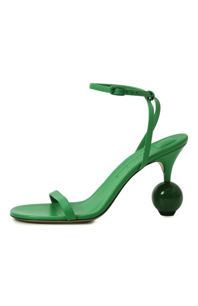 Кожаные босоножки les sandals bisou JACQUEMUS, арт. 24H/243F0149-4303, фото 4
