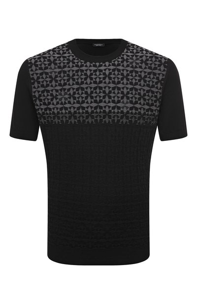 Мужской джемпер из шелка и хлопка STEFANO RICCI, арт. K818085G10/F24287