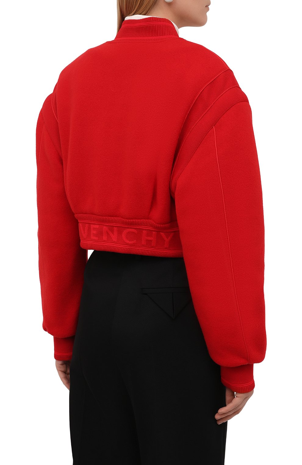 Шерстяной бомбер GIVENCHY, арт. BW00D14Z9R, фото 4