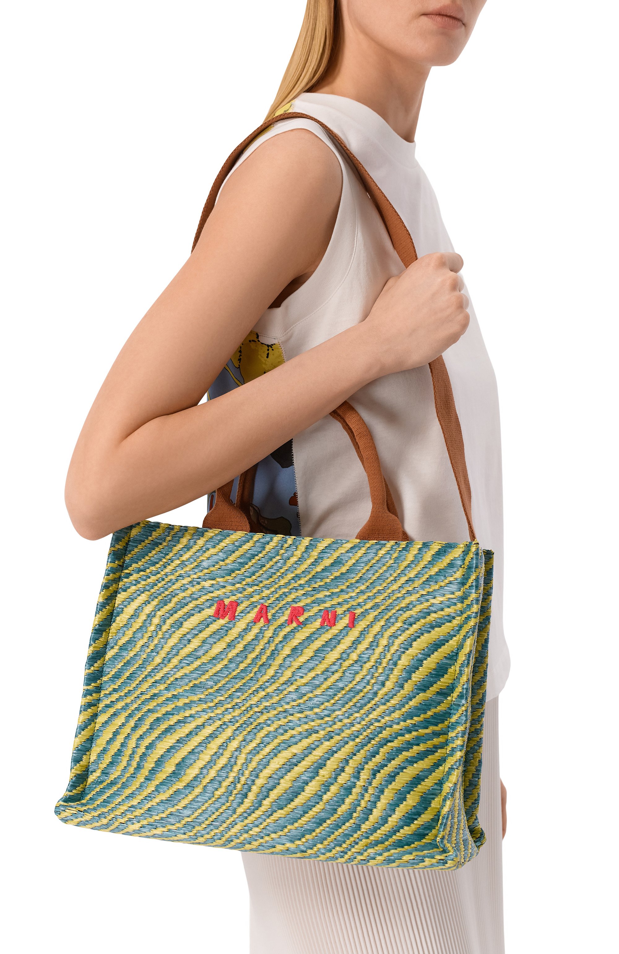 Сумка basket small MARNI, арт. SHMP0077U7/P9841, фото 2