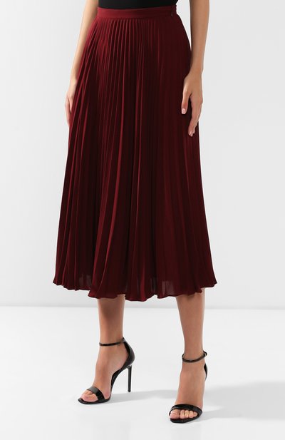 Плиссированная юбка VALENTINO, арт. RB0RA4M51MH, фото 3